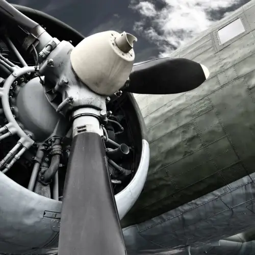 Hélice d'un avion