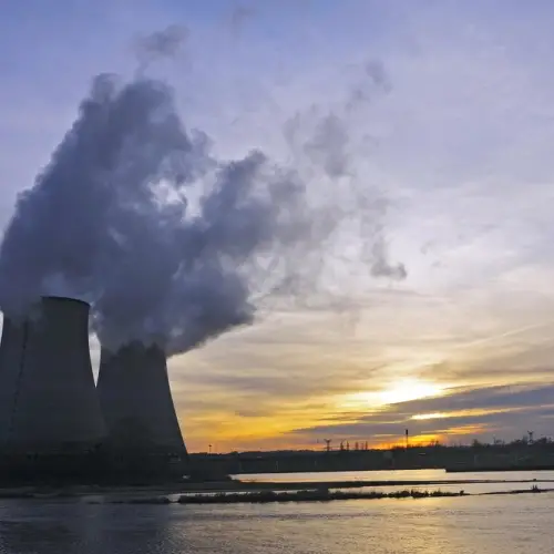 Nuclear power plant in France