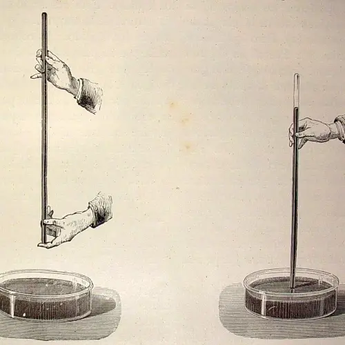 Illustration of Torricelli's experiment