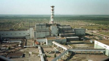 Central nuclear de Chernobyl antes del accidente nuclear